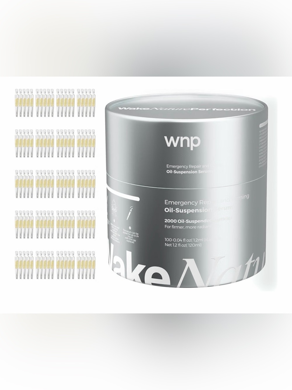 WNP 100pcs collagen Serum Anti Aging Serum Firming Vials Emergency Repair NEW